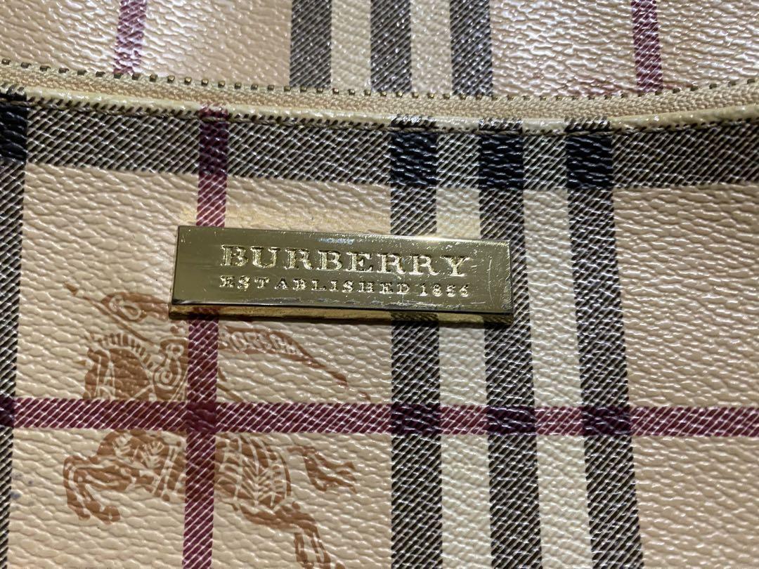 【Renka】Burberry◎チェック柄 ショルダーバッグ