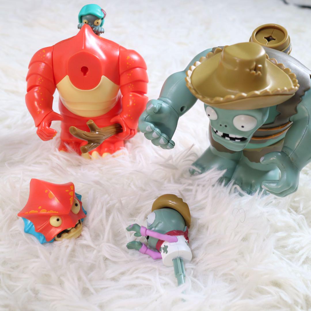 Plants vs Zombies プラント ゾンビ フィギュア 人形 まとめて