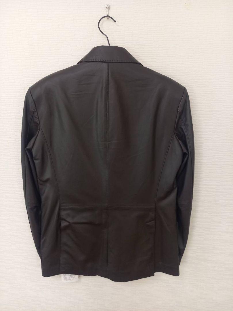 【新品】 レザーテーラードジャケットM