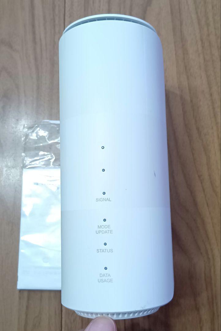 説明書・ACアダプタ付き Speed Wi-Fi HOME L11 ホワイト
