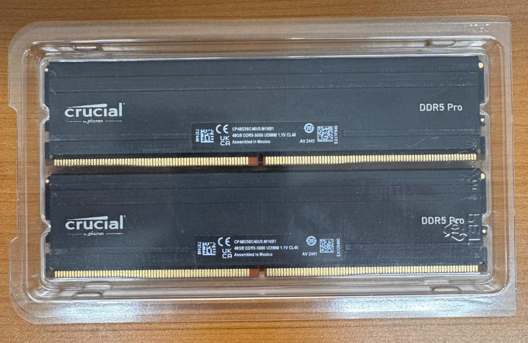 n*a様 Crucial DDR5 96 GB メモリ PC パソコン ID 8