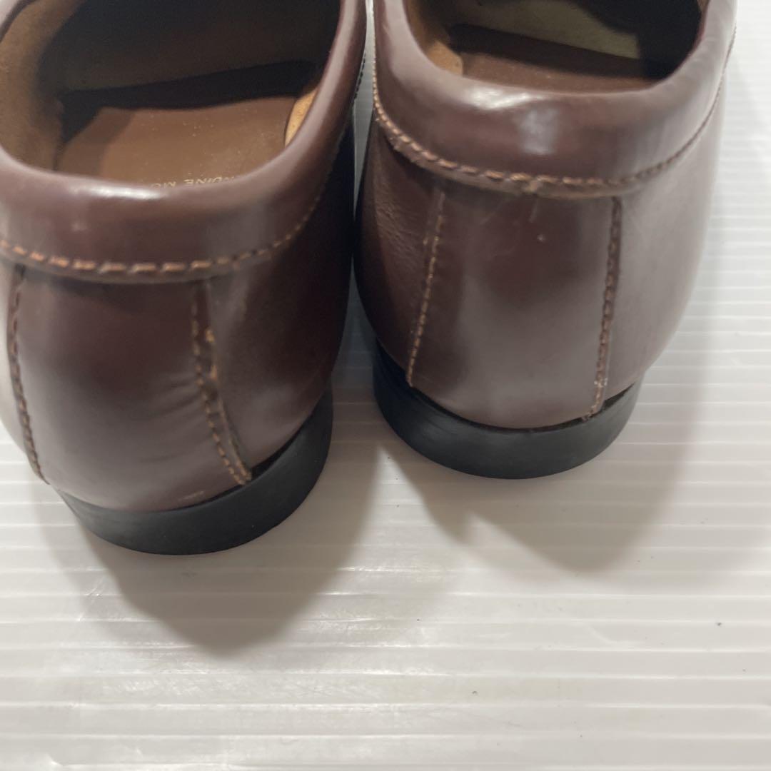 REGAL リーガル Shoe & Co. ブラウン レザー ローファー メンズ