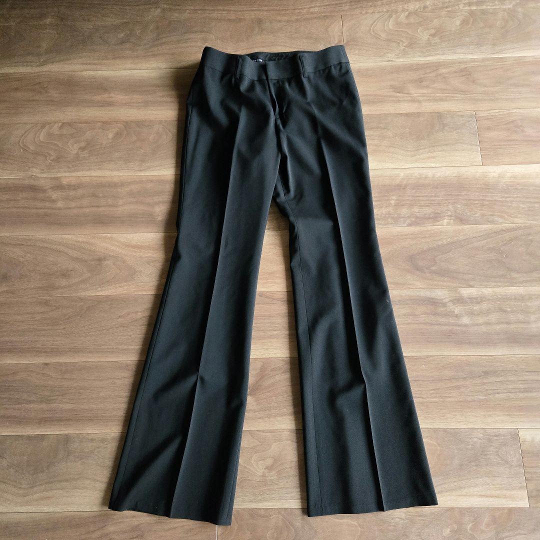 COMME CA DU MODE　黒ビジネススーツ パンツスーツ上下13号