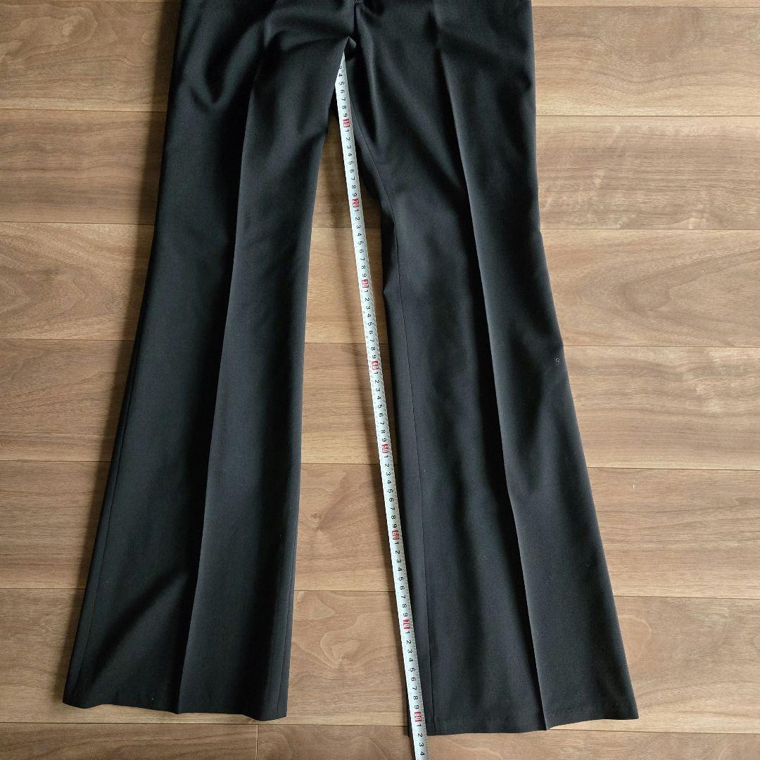 COMME CA DU MODE　黒ビジネススーツ パンツスーツ上下13号