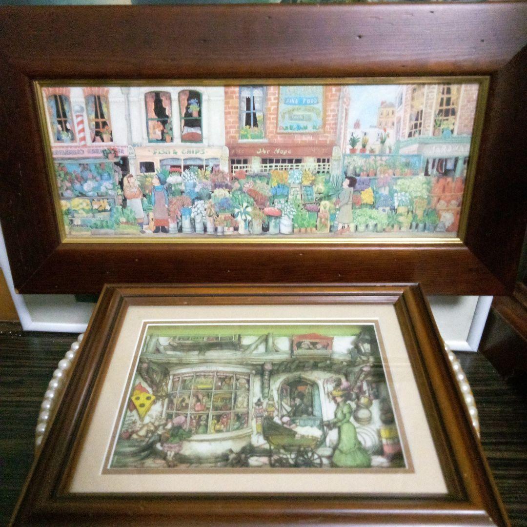 立体アートとイギリスの壁掛け