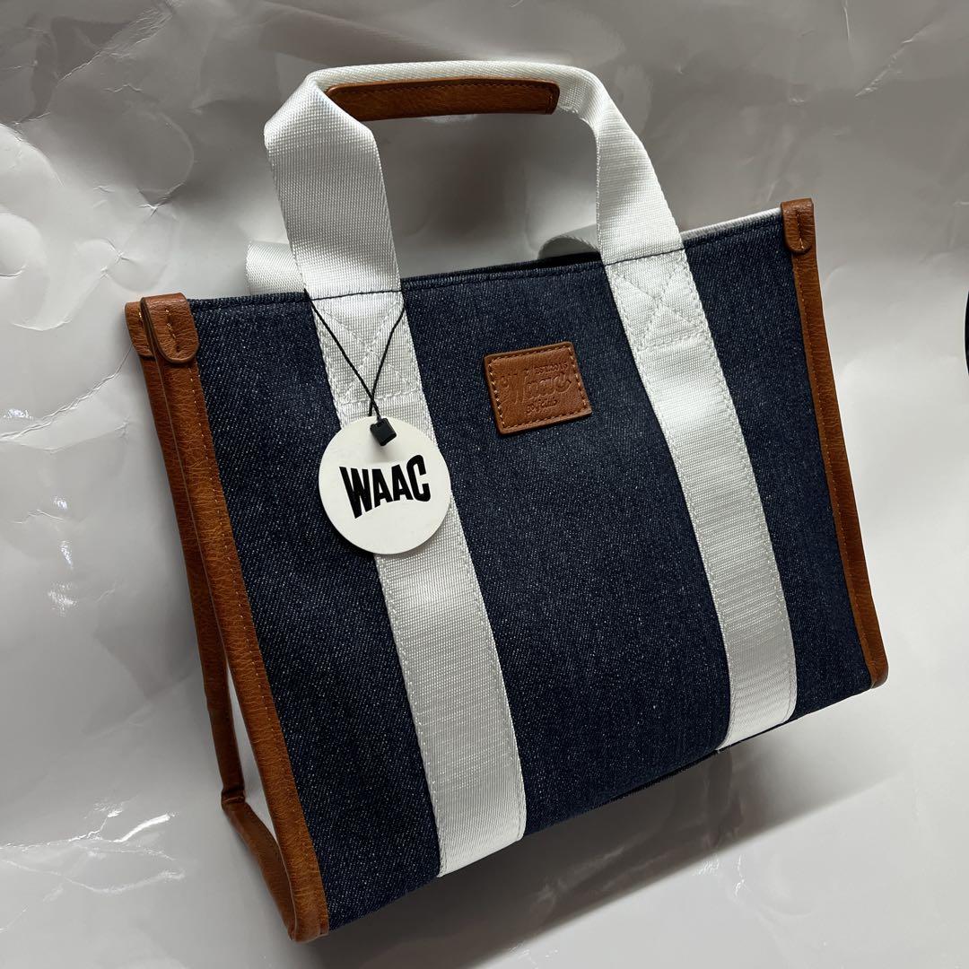 新品！　WAAC ワック　ゴルフ　カートバッグ 　デニム WAAC ワック ゴルフ カートバッグ デニム 新品