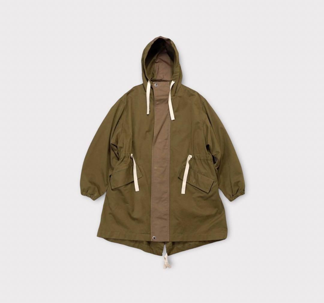 acne studios tech-twill fishtail parka