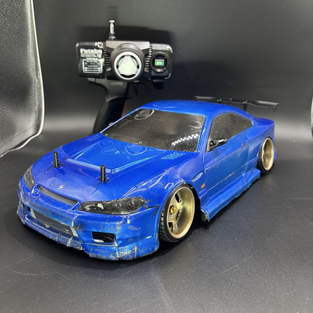 タミヤ TG10 フルセット エンジンカー S15 シルビア ドリフトタイヤ付き タミヤ TG10 フルセット エンジンカー S15 シルビア ドリフト