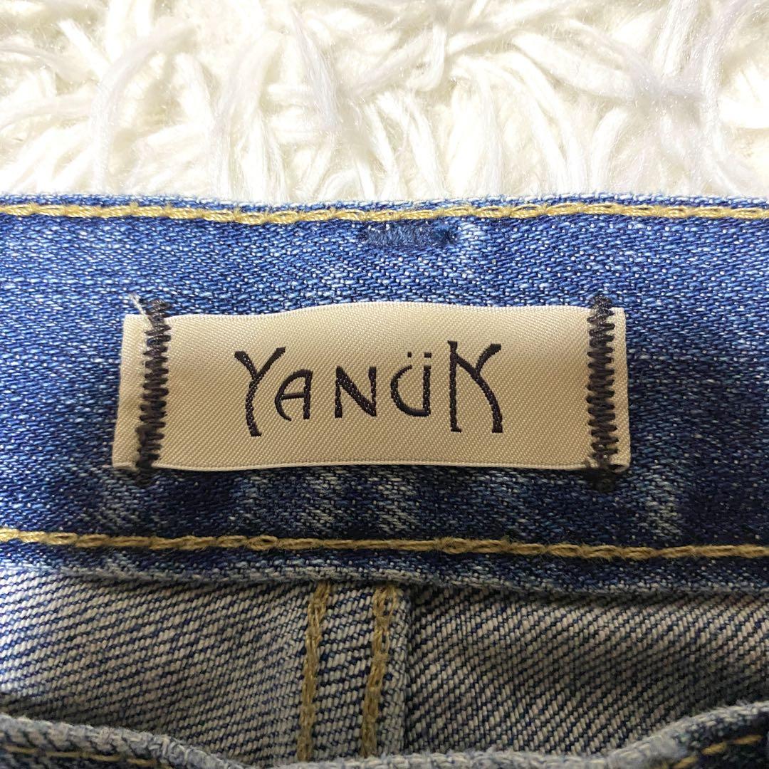 良品✨Yanuk デニム 野沢和香 コラボ Honey W24 綿 ストレッチ