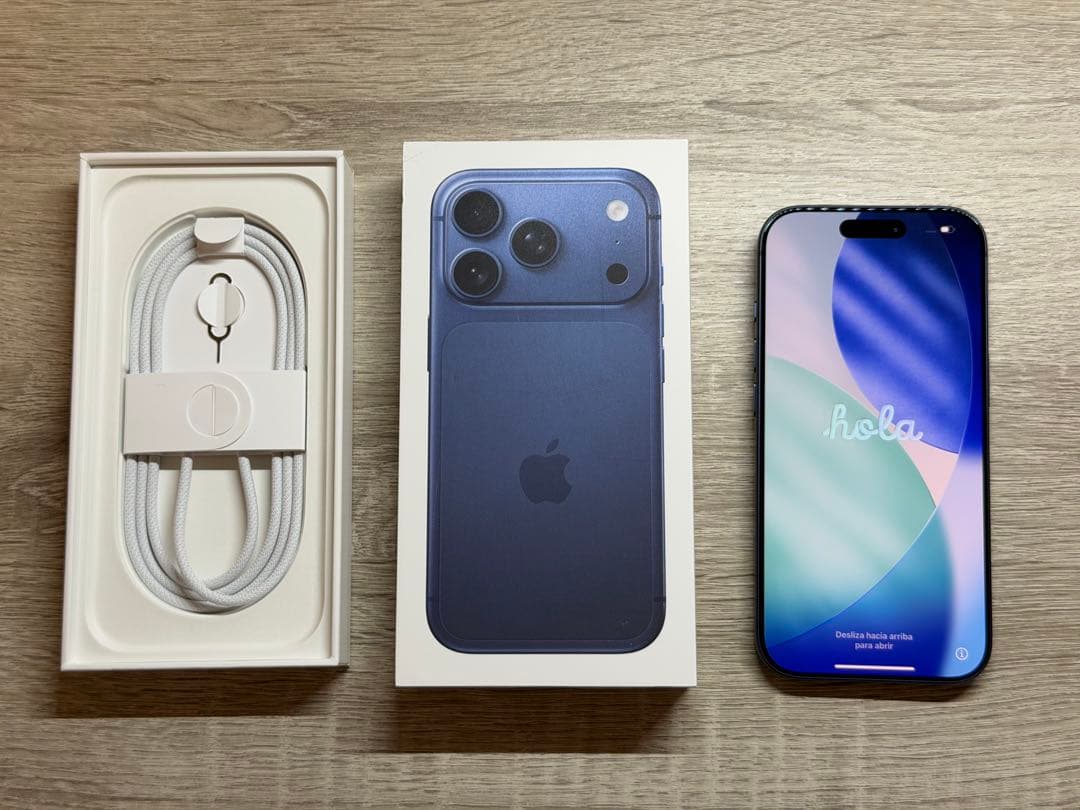 iPhone17Pro 512GB ディープブルー 海外版 シンガポール版Apple