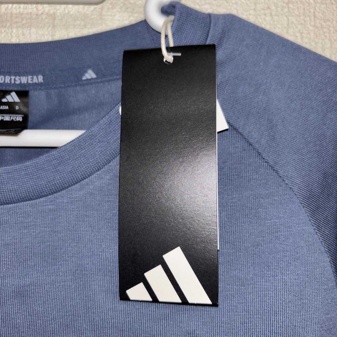 【新品・美品】adidas ネイビー Tシャツ タグ付き タグ付き未使用adidas Tシャツ ネイビー - メルカリ