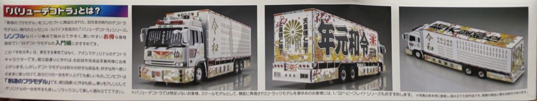 アオシマ　バリューデコトラ 令和祝元年