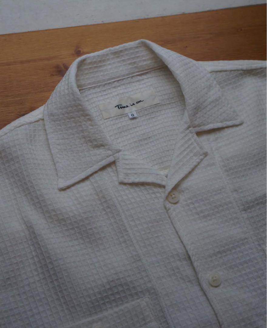 C/L WAFFLE SHORT BOX SHIRT