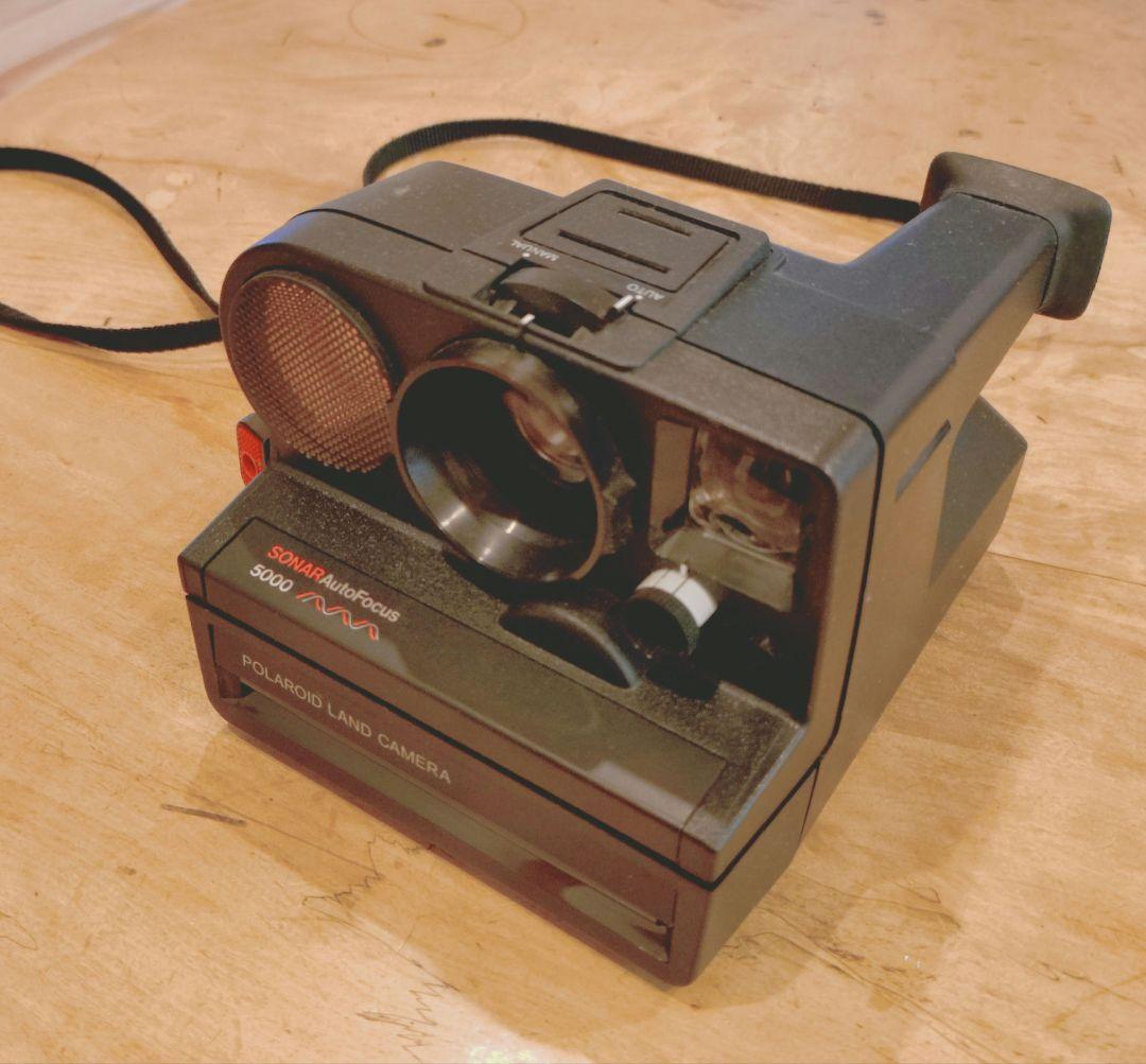 Sonar AutoFocus 5000 インスタントカメラ ポラロイドジャン