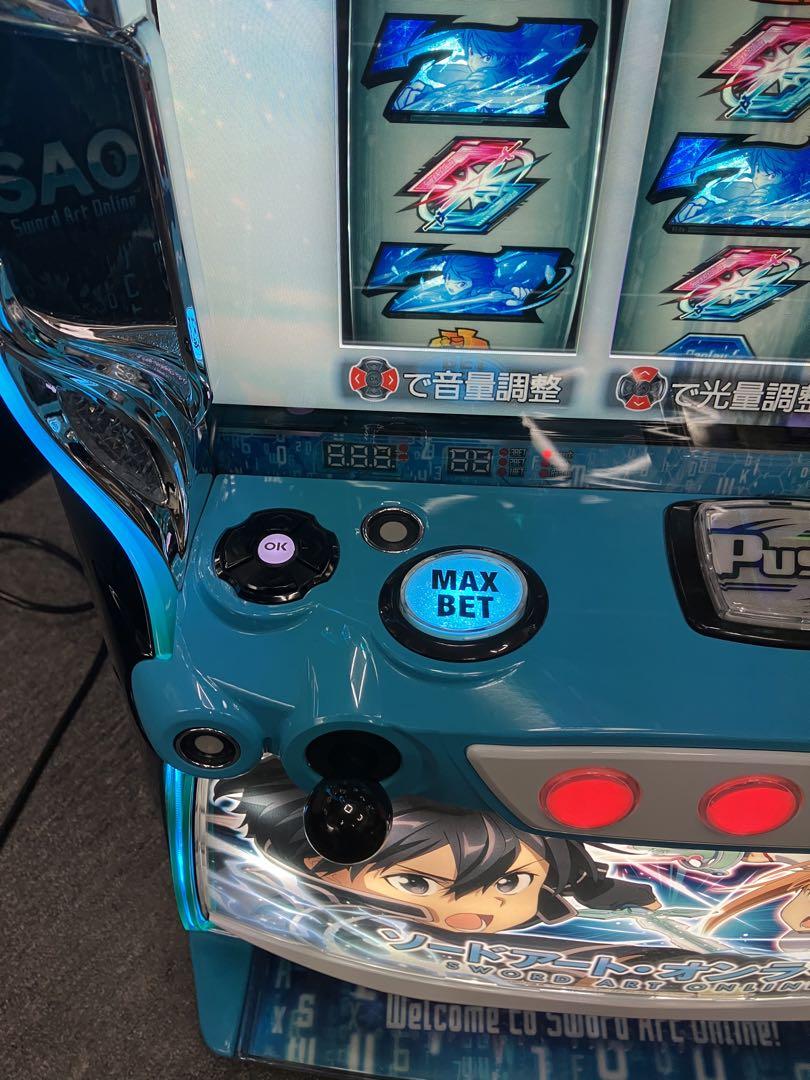 パチスロ実機 スマスロ L ソードアートオンライン 簡易ユニット付⭕️送料無料⭕️ パチンコ・パチスロ パチスロ実機 スマスロ L ソードアートオンライン 簡易ユニット付⭕️送料無料⭕️ パチンコ・パチスロ