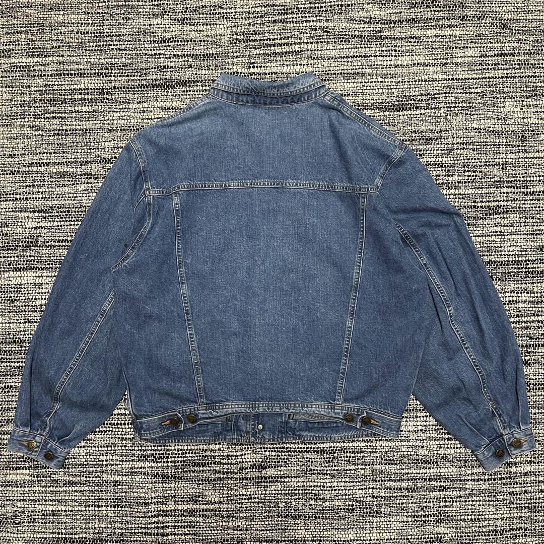 新春初売り 希少 benetton XL デニムジャケット ベネトン イタリア製 80s ジャケット・アウター
