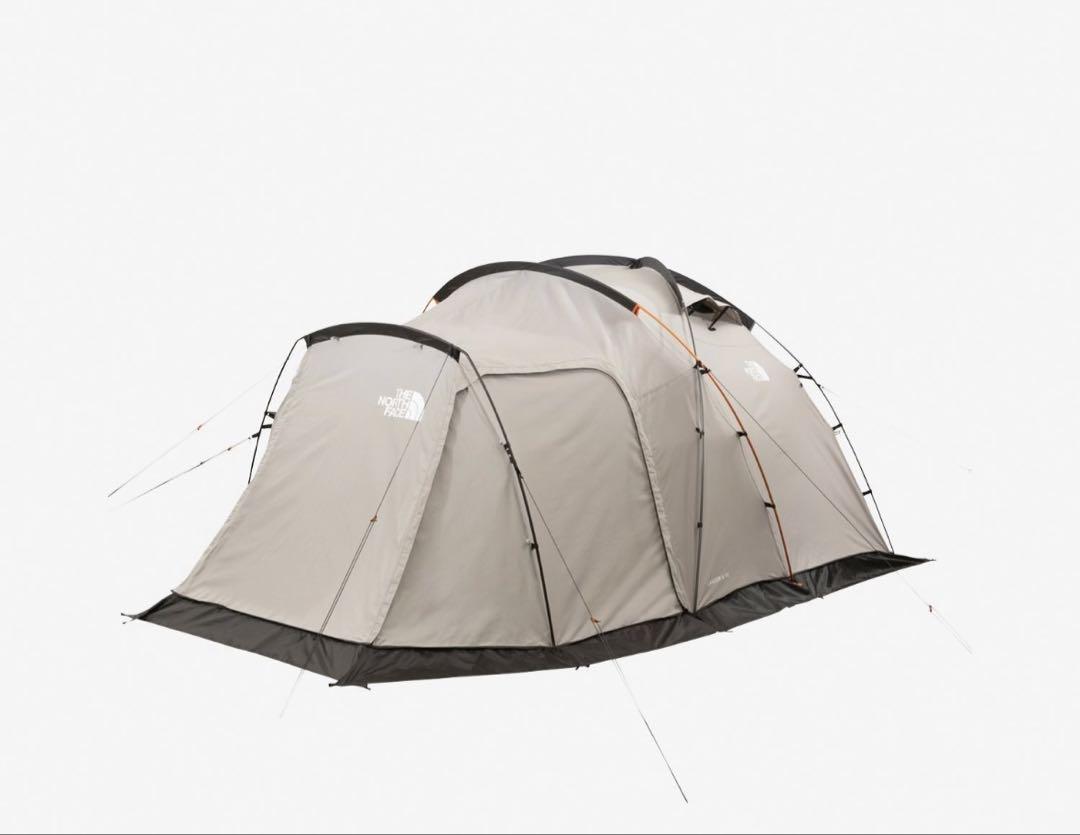 The North Face ドーム型テント ベージュ/ブラックランダー4