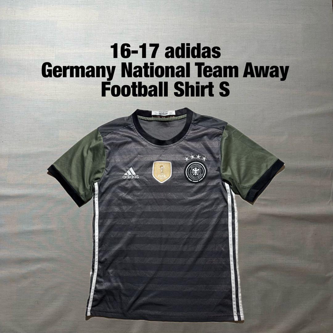 16-17 adidas ドイツ代表 アウェイ サッカー ユニフォーム S