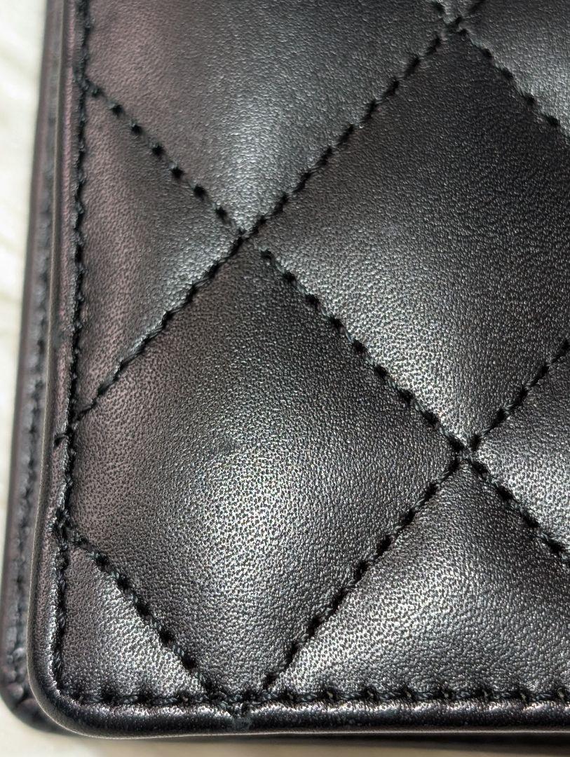 ✨美品✨CHANEL カンボンライン マトラッセ 長財布 正規品保証