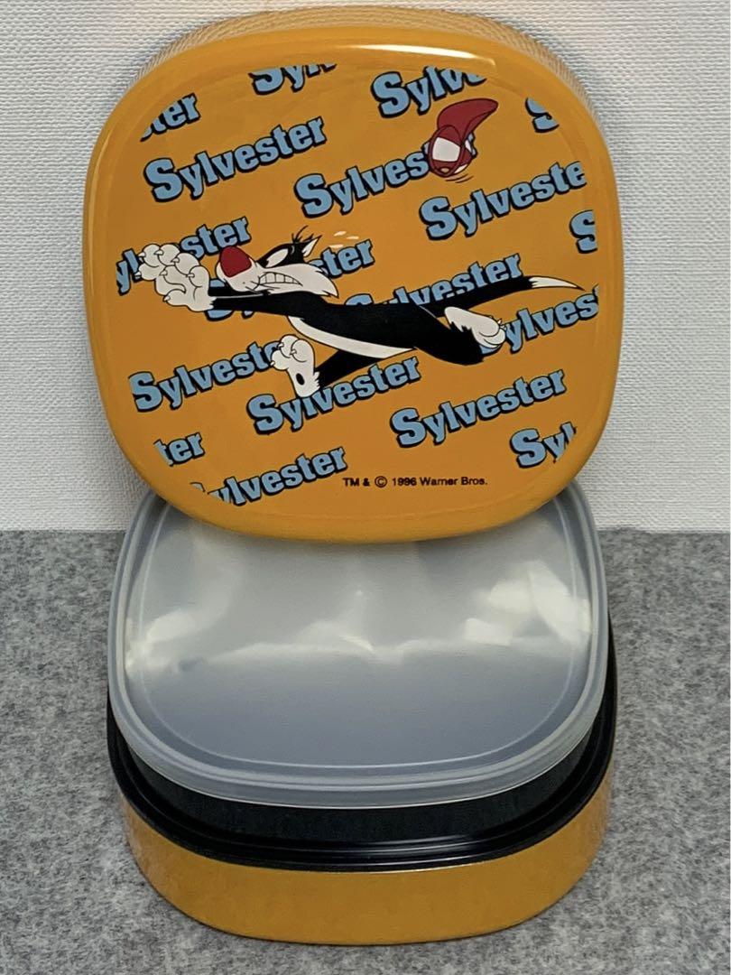 【ビンテージ】ワーナーブラザーズ《シルベスター》  重箱2段(お弁当箱)