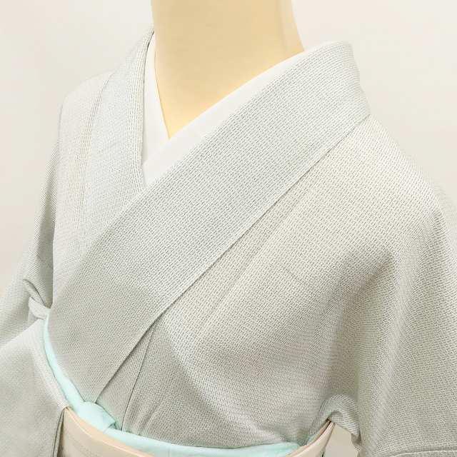 【新発売】今週の市販 美品 単衣 着物 ゆったりサイズ“粋な魅力を秘めた心地よい抱擁 着物・浴衣