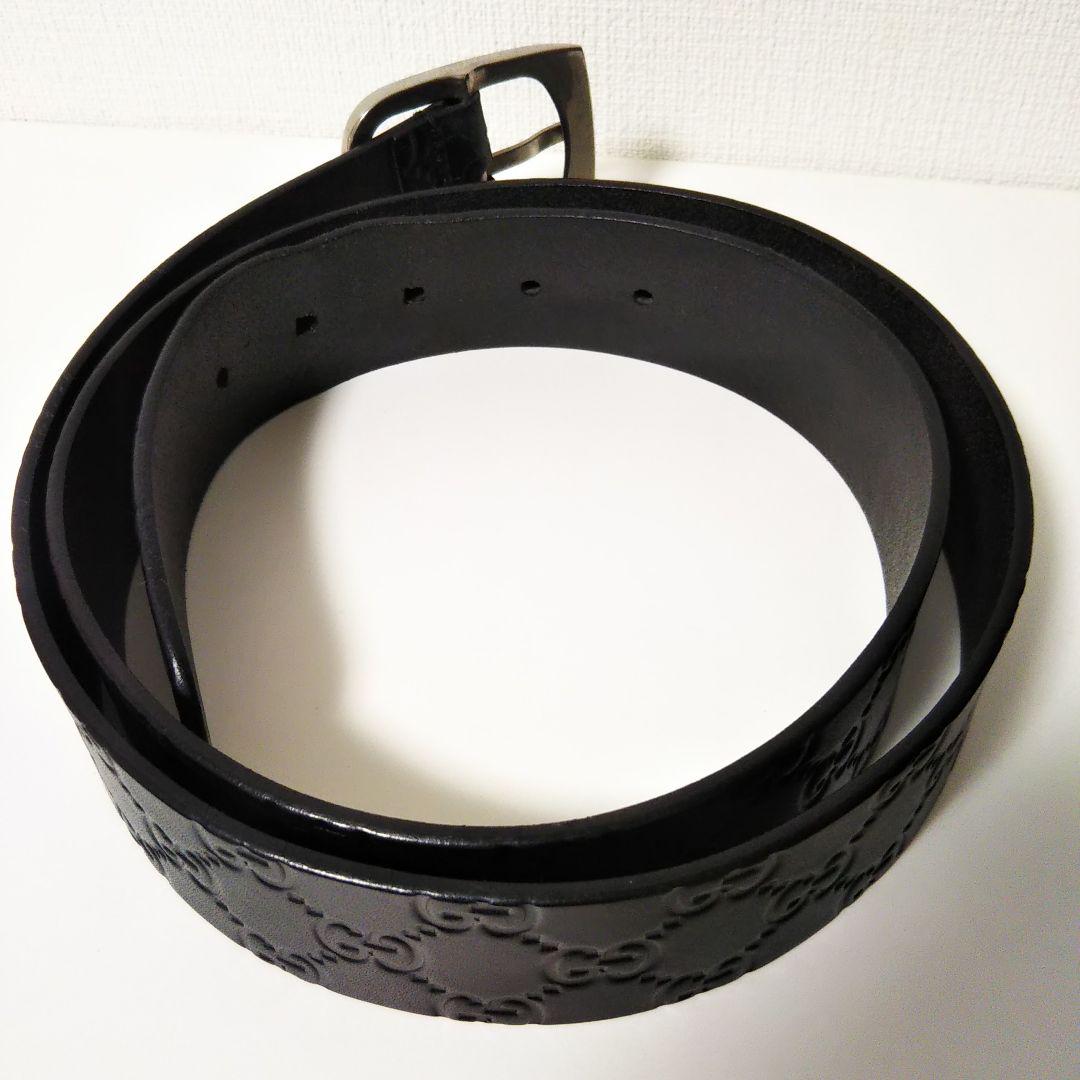 新作新品 GUCCI GG柄 ブラック ベルト RE86k-m62794885992 定番人気安い