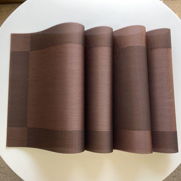 新品未使用】ランチョンマット 4枚セット ブラウン モダン - メルカリ 新品未使用】ランチョンマット 4枚セット ブラウン モダン - メルカリ