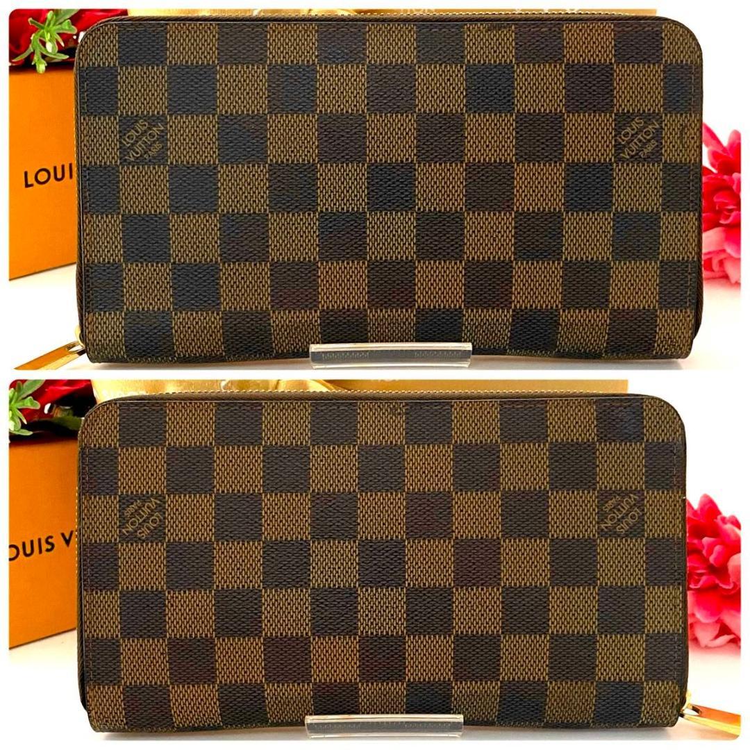 ✨新品仕様✨ルイ ヴィトン ジッピーオーガナイザー ダミエ エベヌ