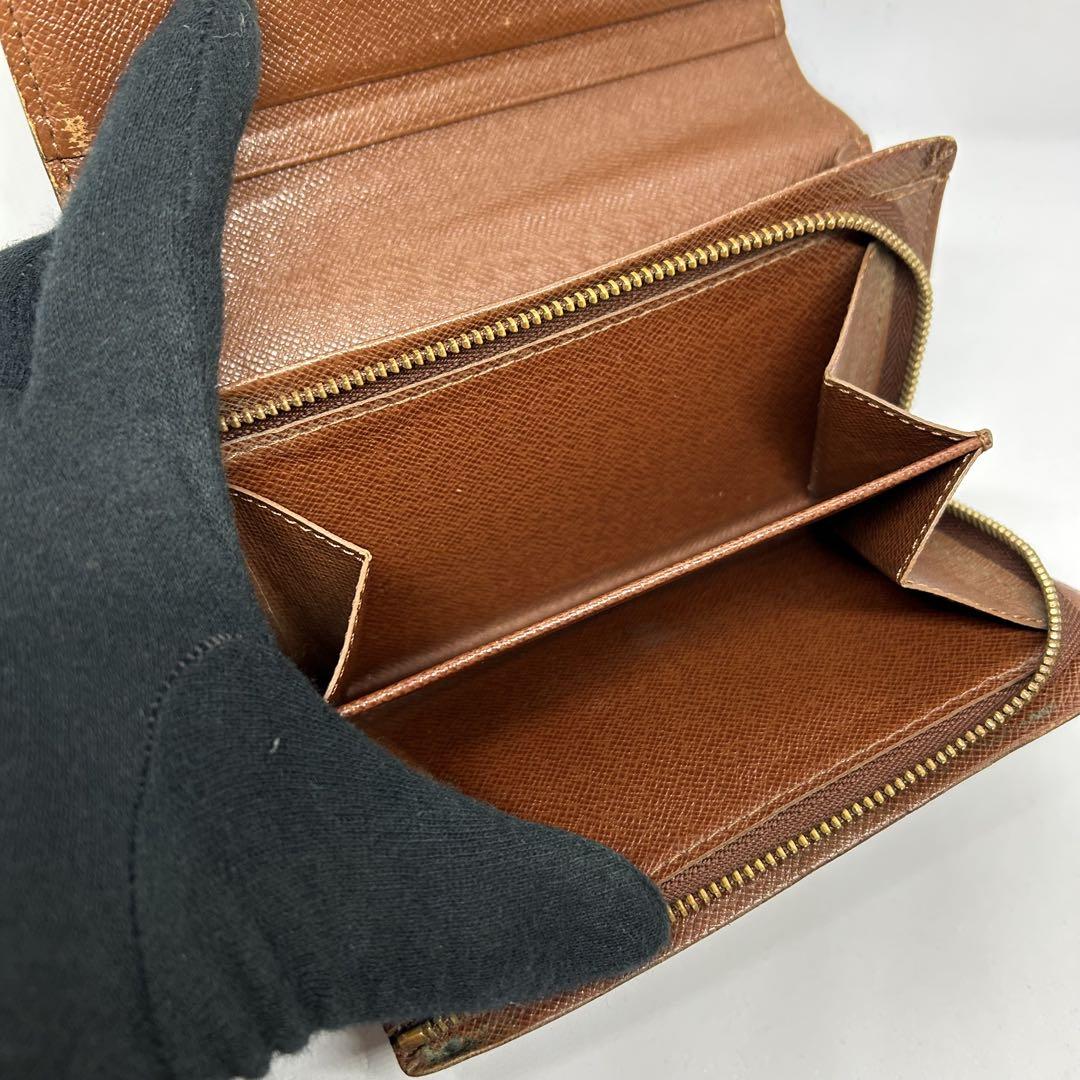 LOUIS VUITTON ルイヴィトン モノグラム ポルトフォイユ トレゾール 美品❣️ルイヴィトン モノグラム ポルトフォイユトレゾール 二