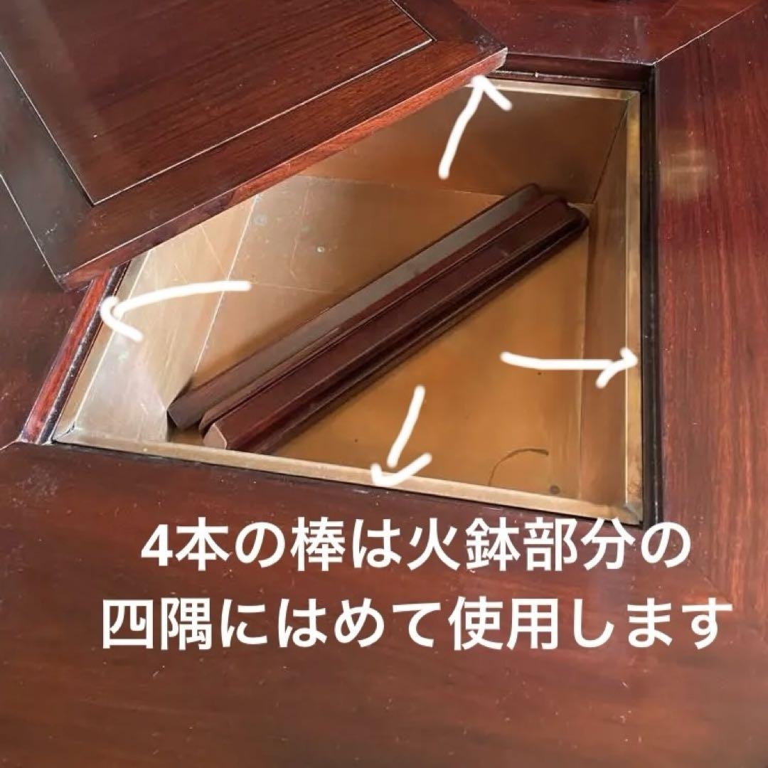 火鉢テーブル・新品未使用・送料込み・店舗用・古民家・居酒屋・オールシーズン使える