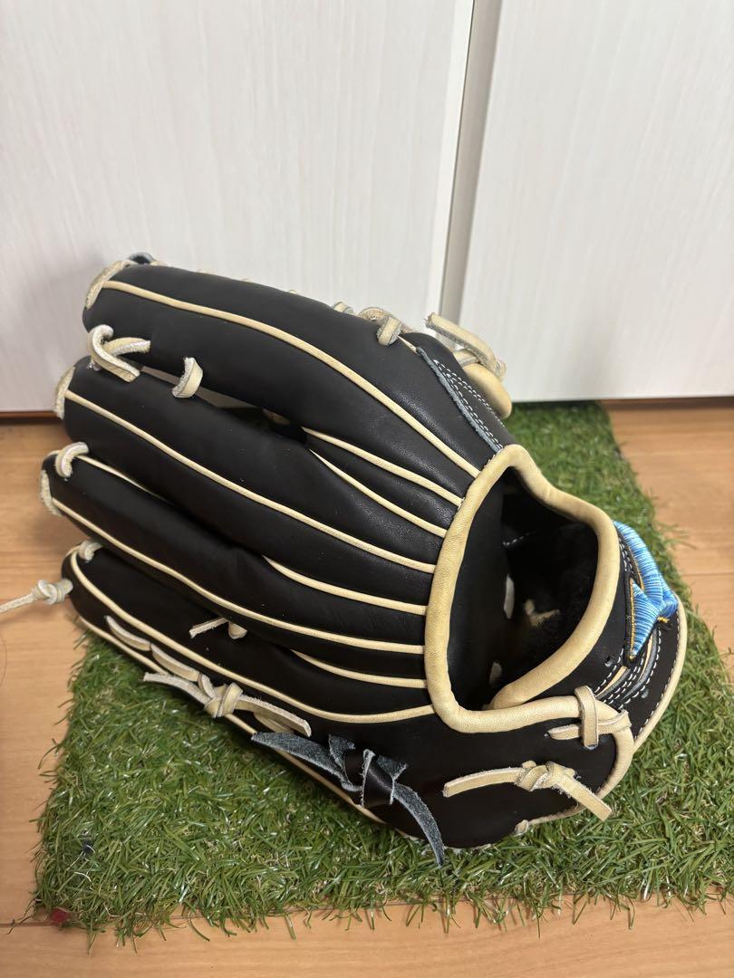 限定品　ミズノプロ　ダイバーシティブルー　外野手　ミズノ　オーダーグラブ