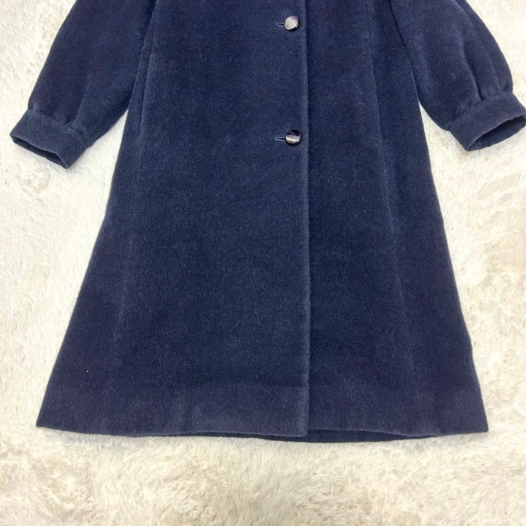 ✨美品✨希少✨ベビーラマウールロングコート【9R】PIACENZA レトロ ✨美品✨希少✨ベビーラマウールロングコート【9R】PIACENZA レトロ