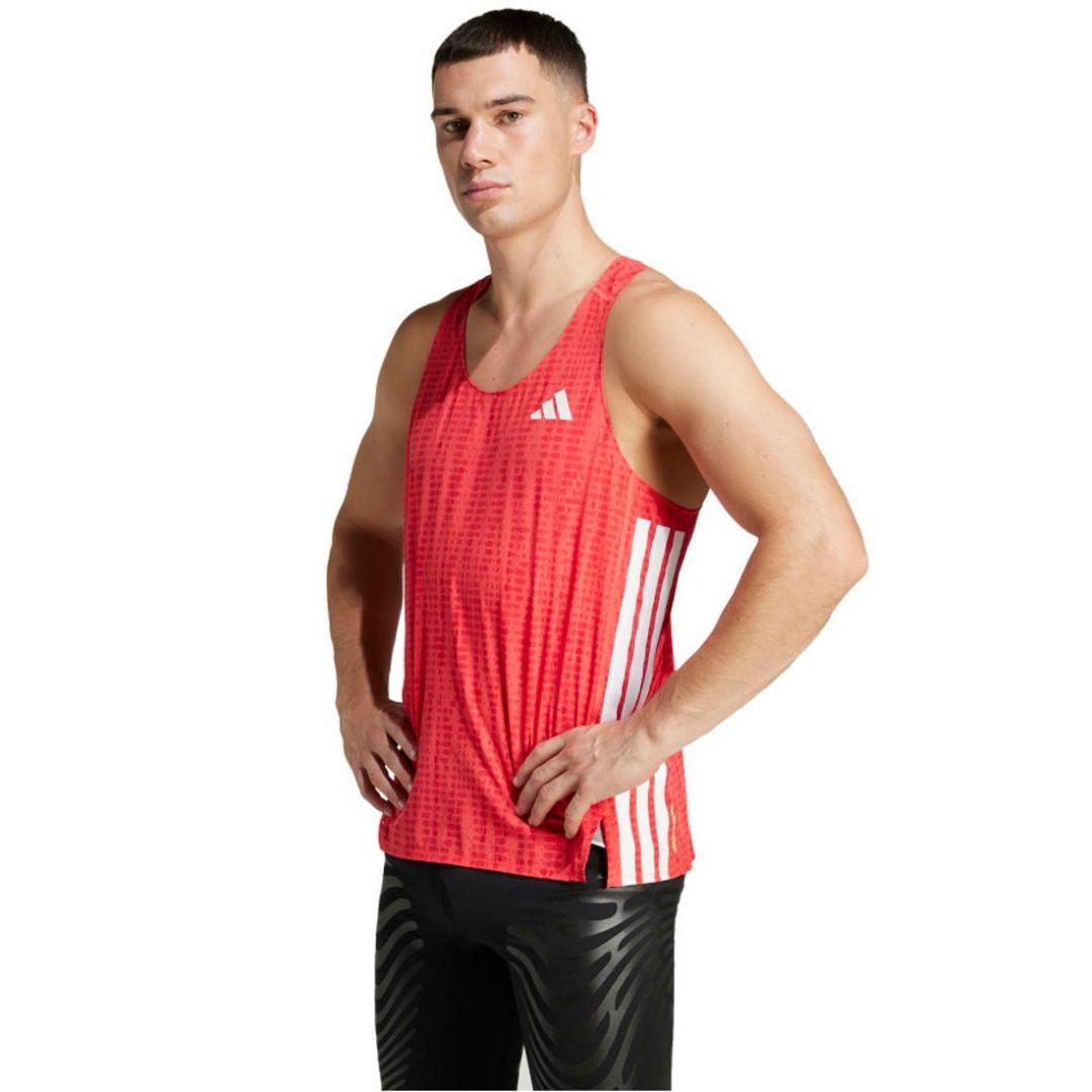 アディゼロ　adidas アディダス　シングレット　Lサイズ