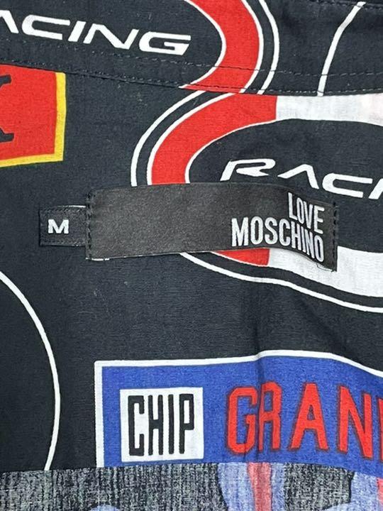 れはありま LOVE ラブモスキーノ メンズシャツ 4NLlB-m62805038187 MOSCHINO れなし