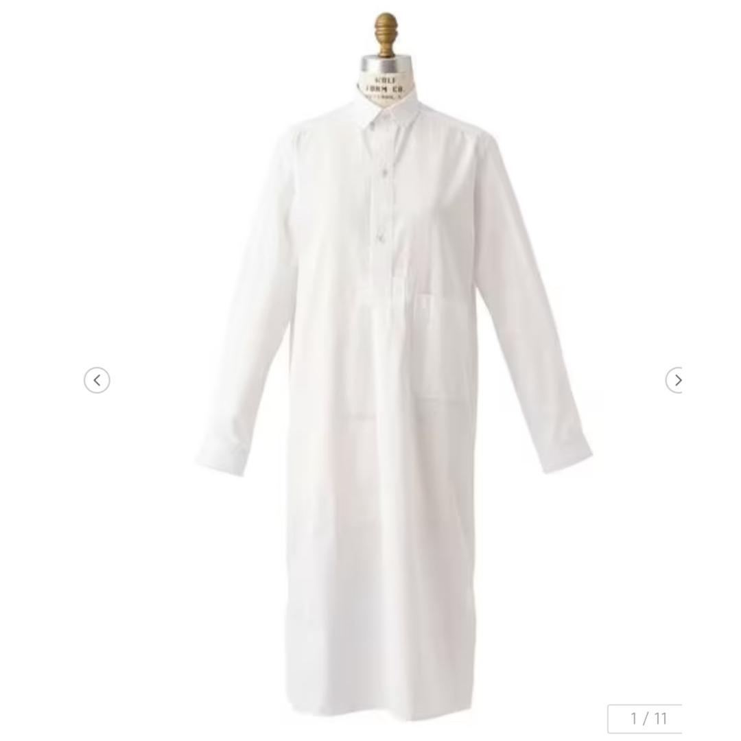 美品 ドゥロワー別注【SEBLINE】6,3万円 シャツワンピース Drawer