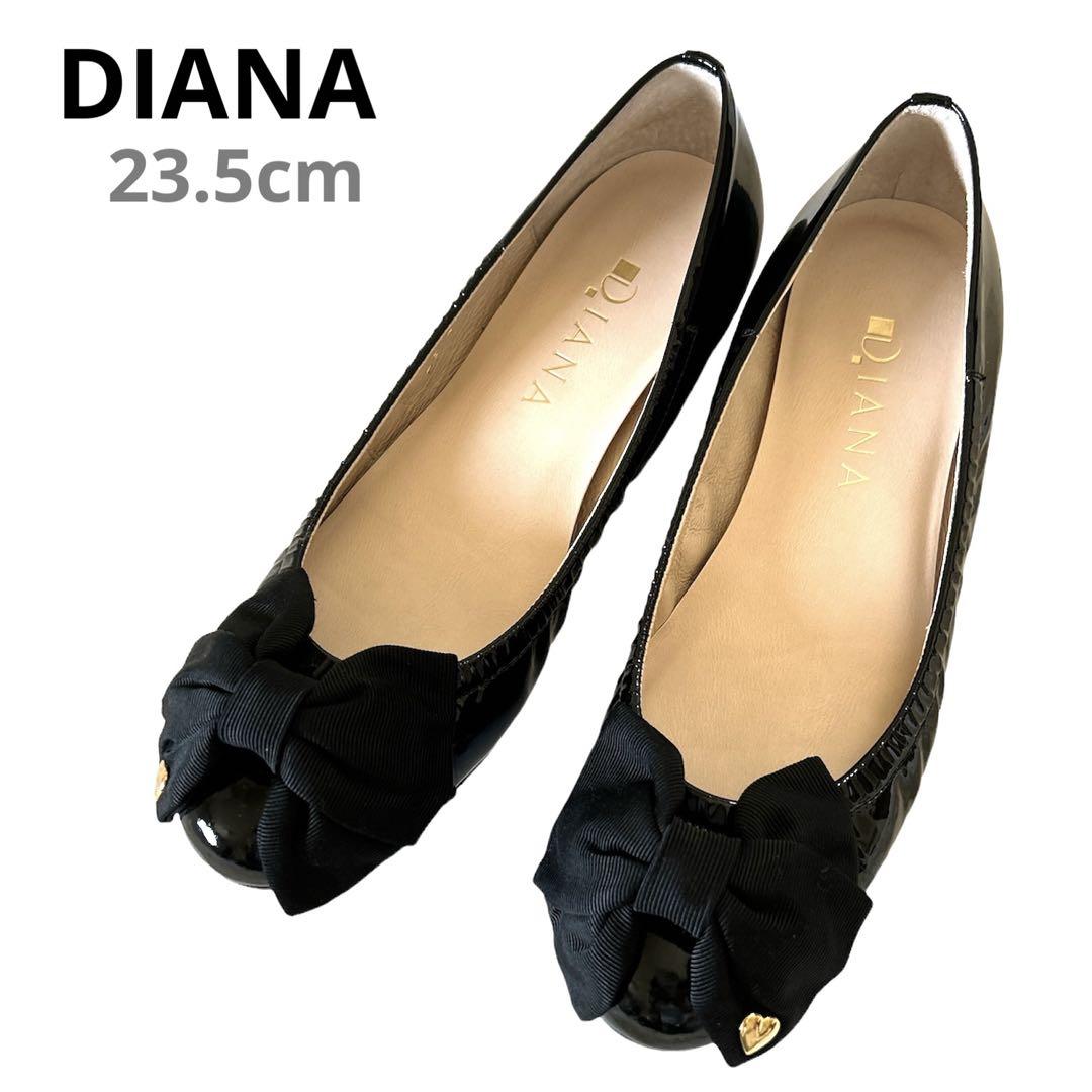 限定お買い得商品 ダイアナ DIANA フラットシューズ エナメル バレエシューズ 靴
