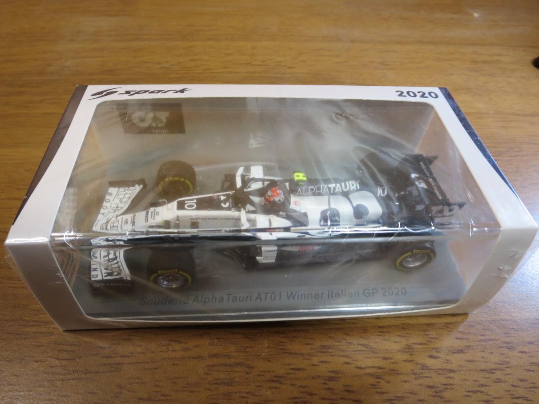 定番人気SALE スパーク AT01 イタリアGP優勝 P.ガスリー l3Cuk-m62806710566 1 43 アルファタウリ 通販好評