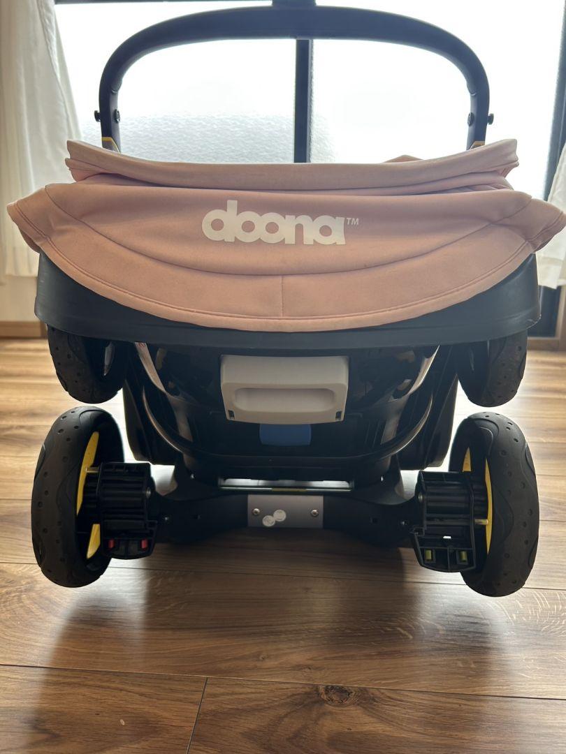doona+ ベビーカー・チャイルドシート サクラピンク
