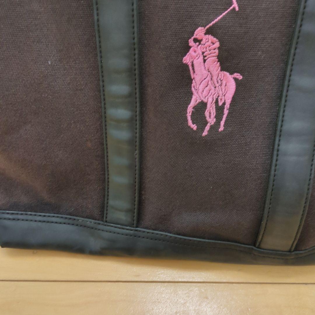 Ralph Lauren ポロプレイヤー刺繍トートバッグ - メルカリ