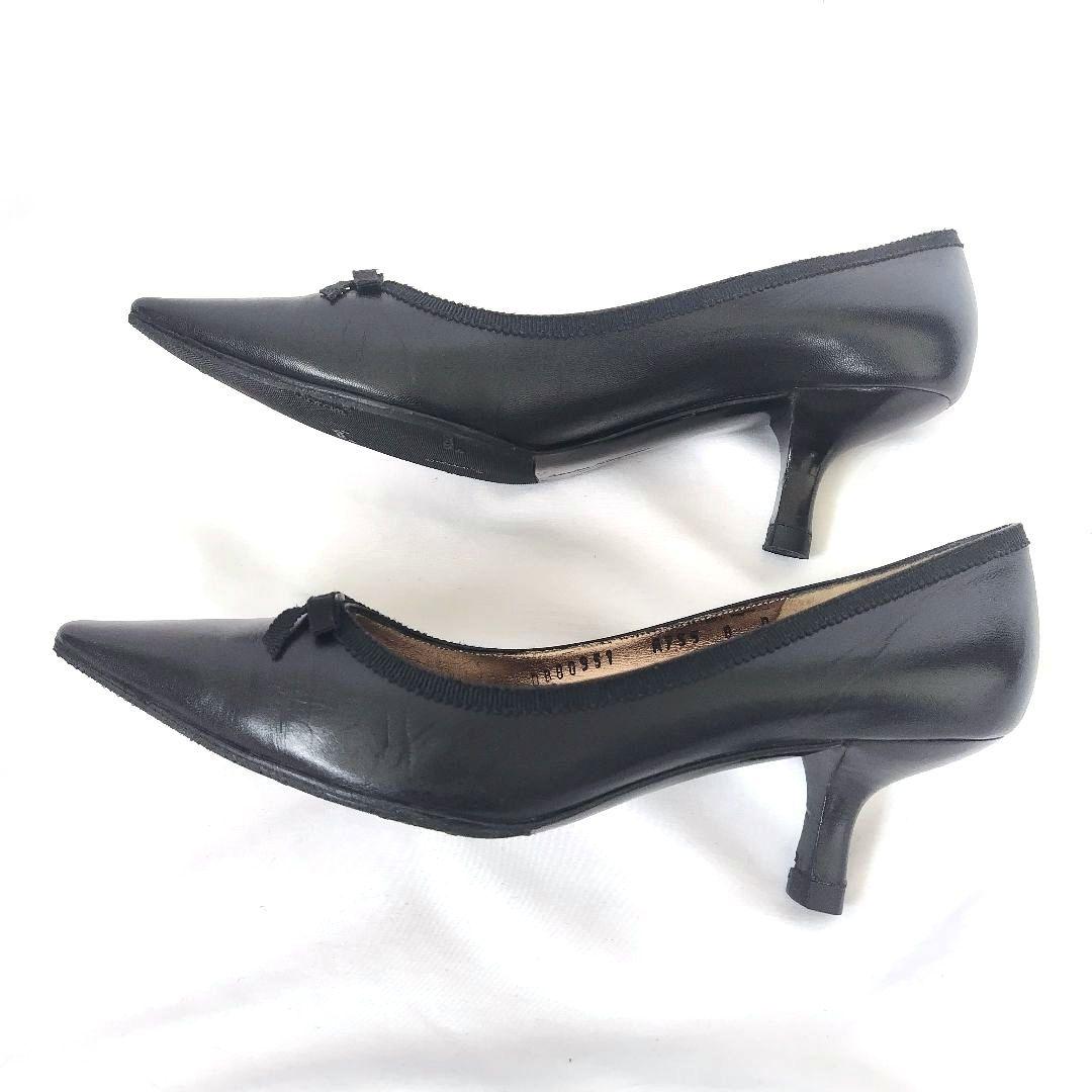 モデルサイズ☆美品❤箱付☆フェラガモ【Ferragamo】ヴァラリボン パンプス