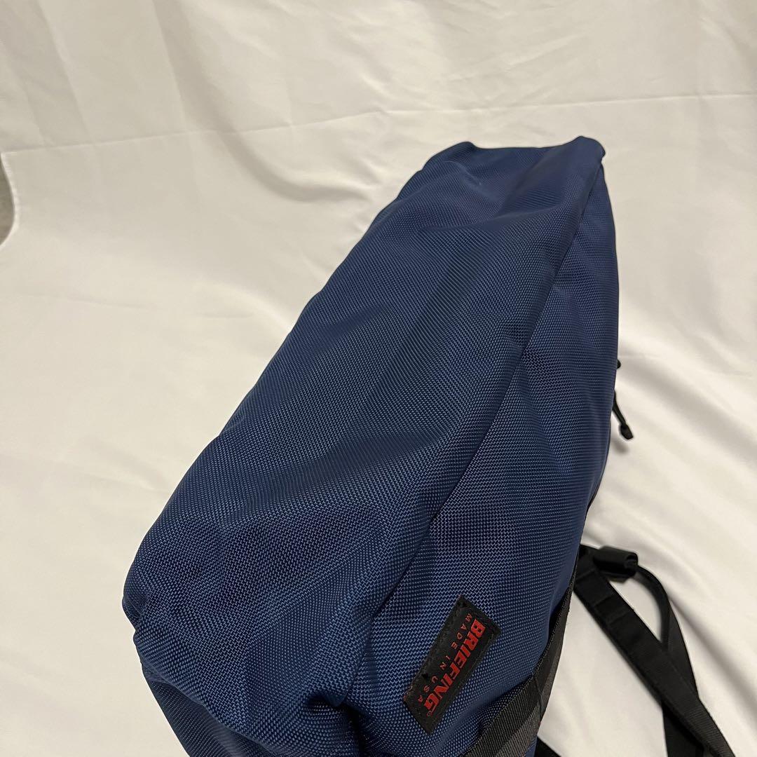 極美品BRIEFING ブリーフィングトートバッグSQ TOTE ネイビー