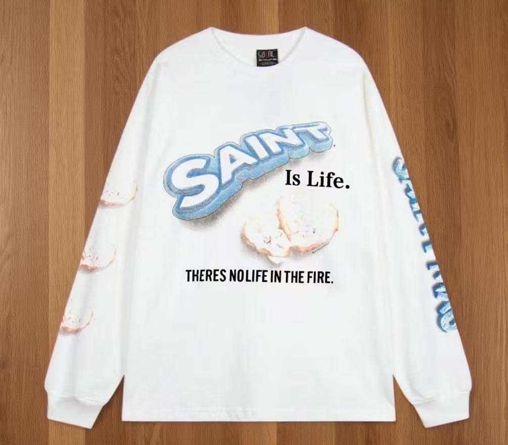 SAINT Is Life. 長袖カットソー