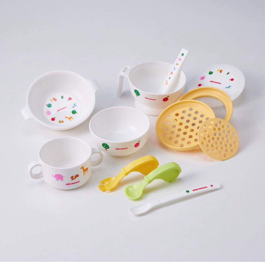 新品未使用】ミキハウス・mikihouse テーブルウェアセット