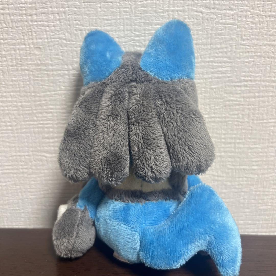 ポケモンセンター限定　ポケドール　ぬいぐるみ　ルカリオ　2009年 美品】ルカリオ ポケドール ポケモンセンター限定 ぬいぐるみ 2009