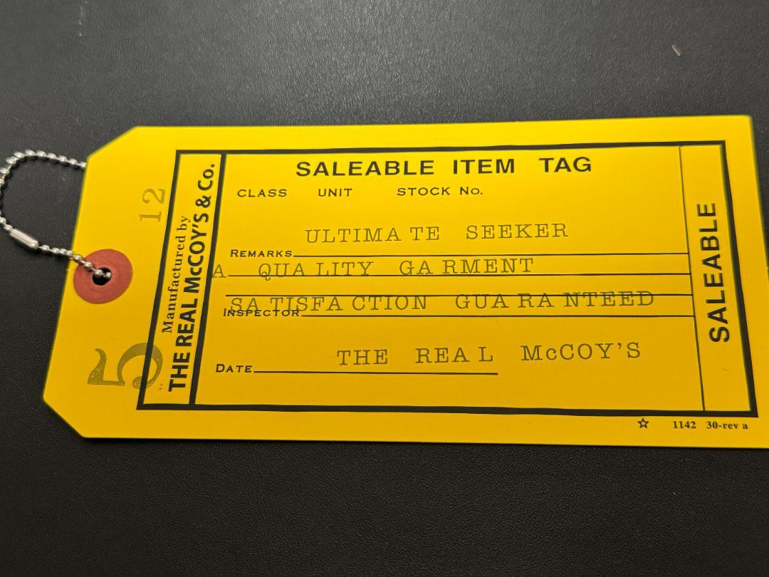 美品 THE REAL McCOYS M65 2nd M
