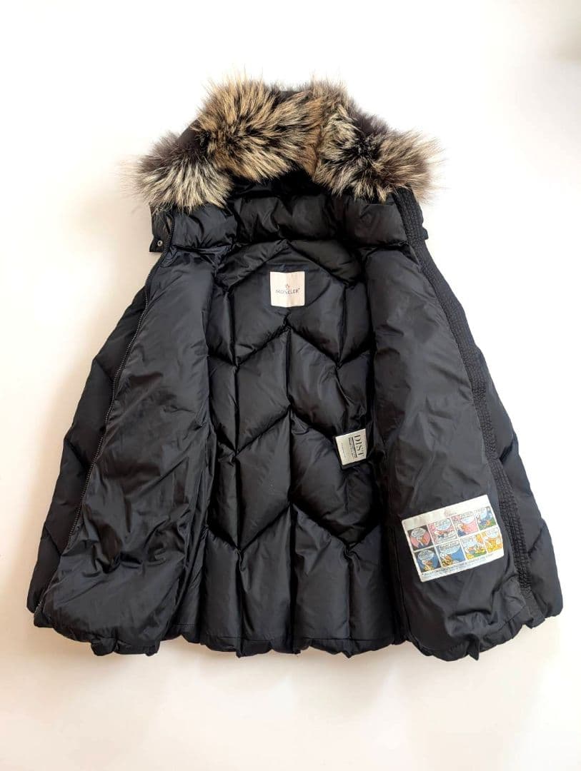 ★新品同様★ROELAN★サイズ2★ブラック★ダウンコート★モンクレール★