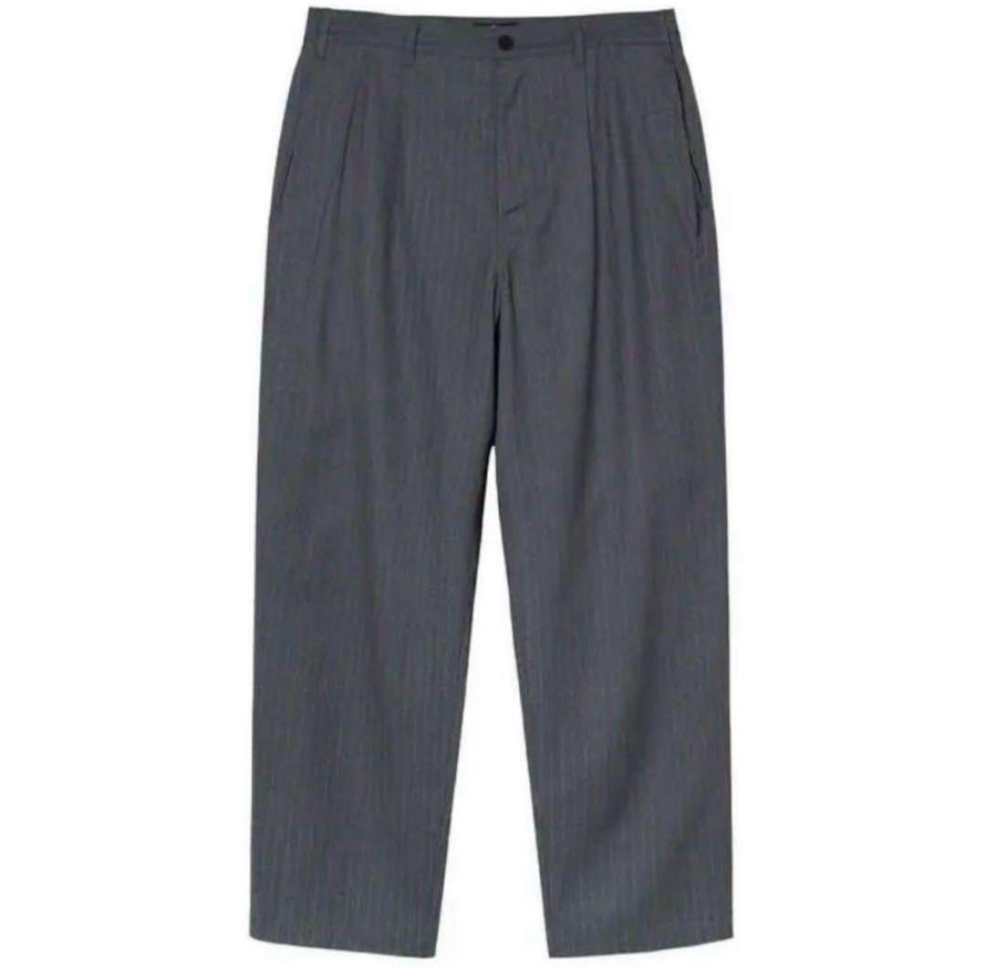 パンツ Stussy Striped Volume Pleated Trouser 32