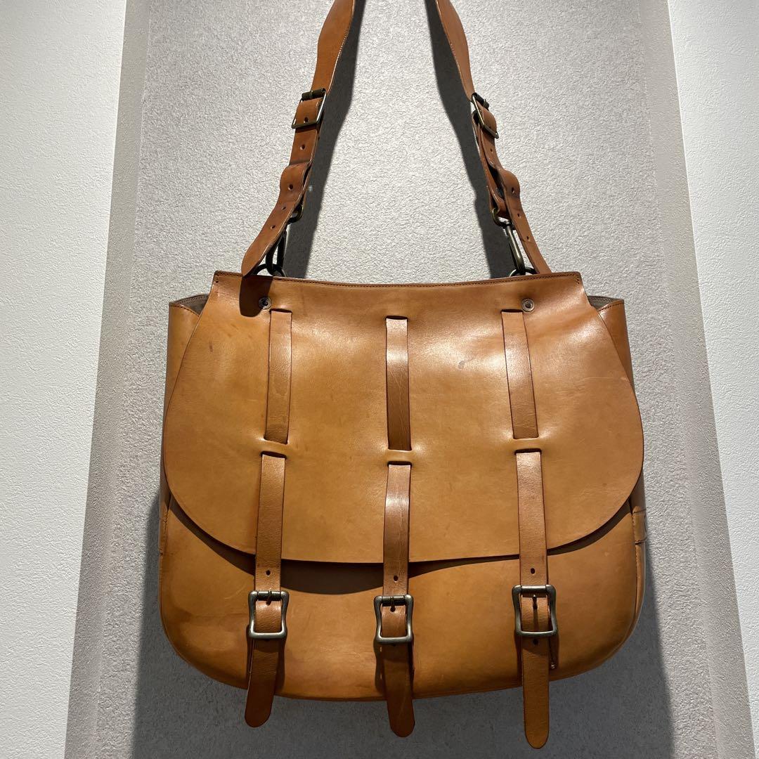 RRL レザーショルダーバッグ