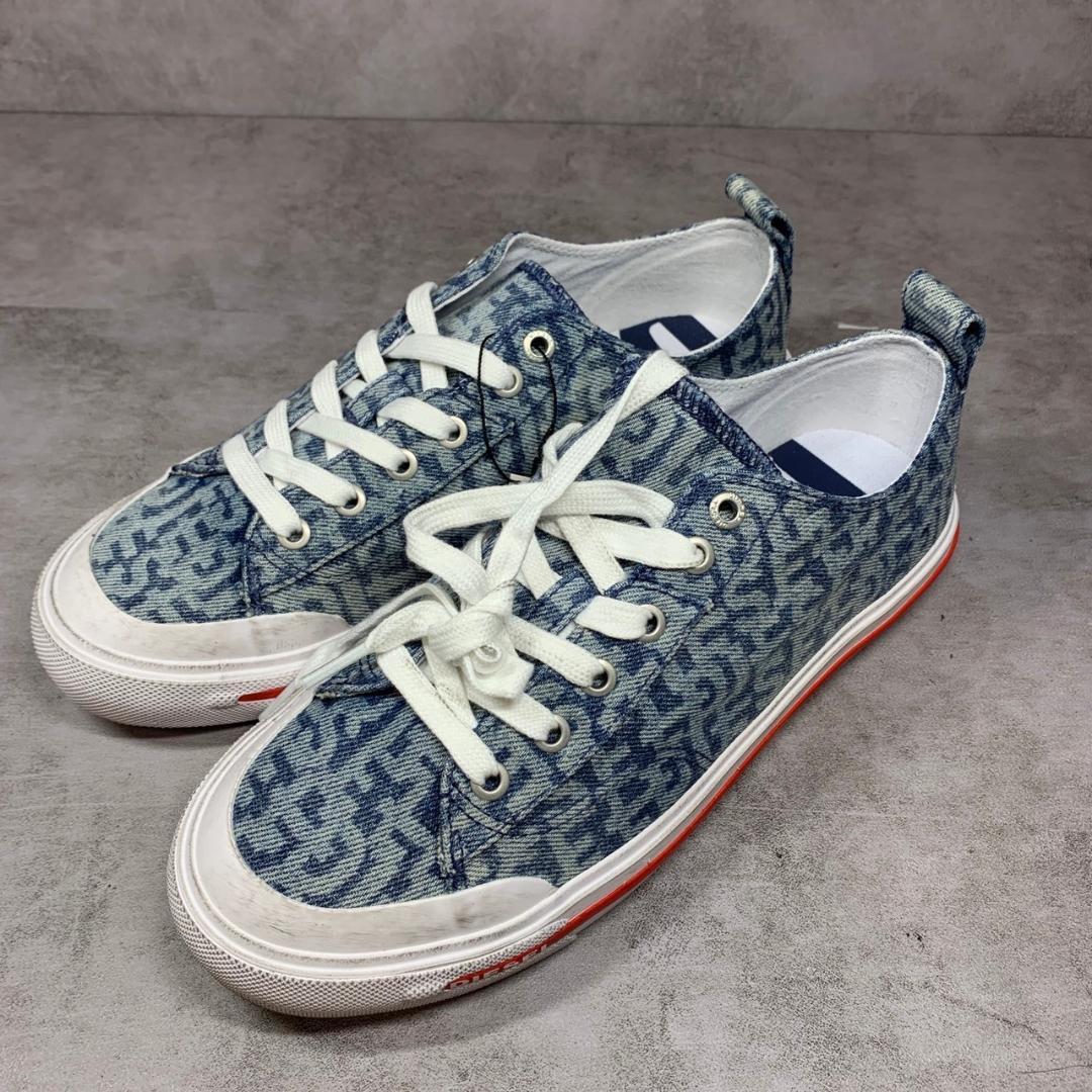 良品【ディーゼル】（25.5）S-ATHOS LOW ローカットスニーカー