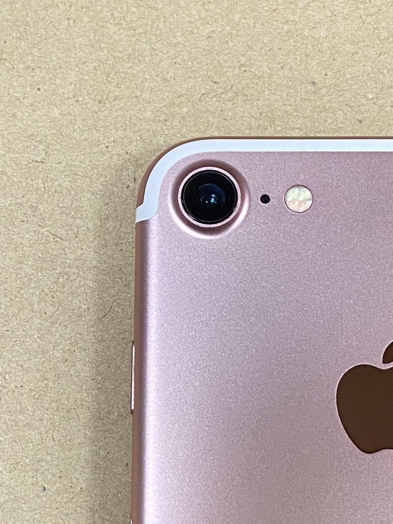 iPhone7 Rose Gold 128GB SIMフリー バッテリー89%
